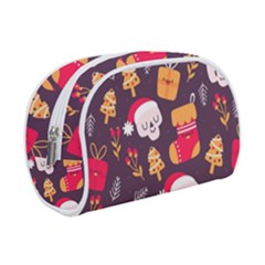 Pattern Christmas Funny Makeup Case (small) by Vaneshart