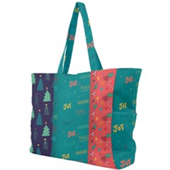 Hand Drawn Christmas Pattern Collection Simple Shoulder Bag by Vaneshart