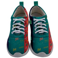 Hand Drawn Christmas Pattern Collection Mens Athletic Shoes by Vaneshart