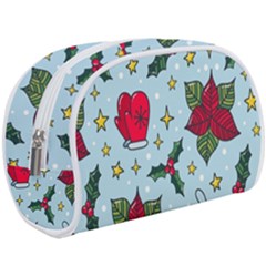 Colorful Funny Christmas Pattern Makeup Case (large) by Vaneshart