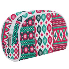 Flat Design Christmas Pattern Collection Makeup Case (large) by Vaneshart