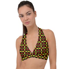 Rby 120 Halter Plunge Bikini Top by ArtworkByPatrick