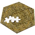 Golden Star And Starfall In The Sacred Starshine Wooden Puzzle Hexagon View3