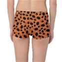 Orange Cheetah Animal Print Reversible Boyleg Bikini Bottoms View2