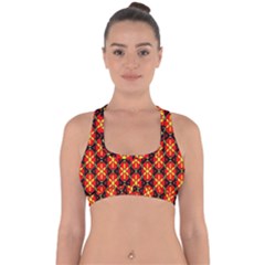 Rby 121 Cross Back Hipster Bikini Top  by ArtworkByPatrick