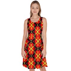 Rby 121 Knee Length Skater Dress With Pockets