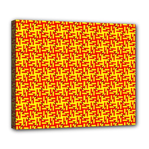 Rby-b-7-5 Deluxe Canvas 24  X 20  (stretched) by ArtworkByPatrick