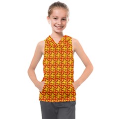 Rby-b-7-5 Kids  Sleeveless Hoodie