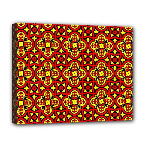 Rby-b-7-6 Deluxe Canvas 20  X 16  (stretched) by ArtworkByPatrick