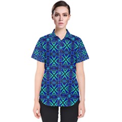 Abstract-q-8 Women s Short Sleeve Shirt