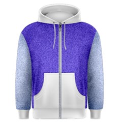 Blue Men s Zipper Hoodie by cw29471