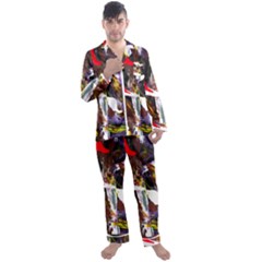 Wildfire 1 1 Men s Satin Pajamas Long Pants Set by bestdesignintheworld