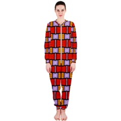 Abstract-q-9 Onepiece Jumpsuit (ladies)  by ArtworkByPatrick