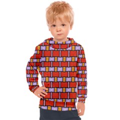 Abstract-q-9 Kids  Hooded Pullover