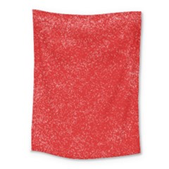 Modern Red And White Confetti Pattern Medium Tapestry