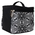 Black And White Pattern Make Up Travel Bag (Small) View1