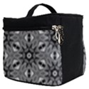 Black And White Pattern Make Up Travel Bag (Small) View2