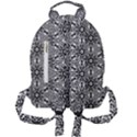 Black And White Pattern Mini Full Print Backpack View2