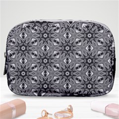 Black And White Pattern Make Up Pouch (small)