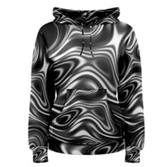 Wave Abstract Lines Women s Pullover Hoodie by HermanTelo