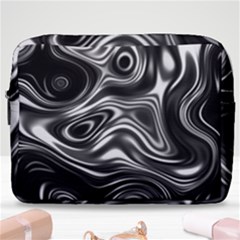 Wave Abstract Lines Make Up Pouch (large)