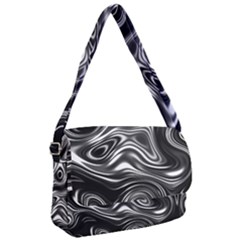 Wave Abstract Lines Courier Bag by HermanTelo