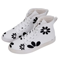 Land Of Flowers Women s Hi-top Skate Sneakers by moonlightladybug