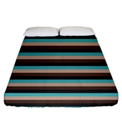 Stripey 1 Fitted Sheet (king Size) by anthromahe