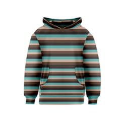 Stripey 1 Kids  Pullover Hoodie by anthromahe