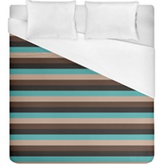 Stripey 1 Duvet Cover (king Size) by anthromahe