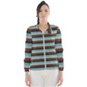 Stripey 1 Women s Windbreaker View1