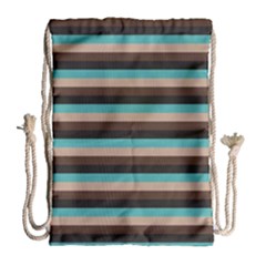 Stripey 1 Drawstring Bag (large) by anthromahe