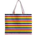 Stripey 2 Zipper Mini Tote Bag View2