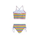 Stripey 2 Girls  Tankini Swimsuit View2