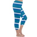 Stripey 3 Capri Winter Leggings  View3