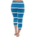 Stripey 3 Capri Winter Leggings  View4