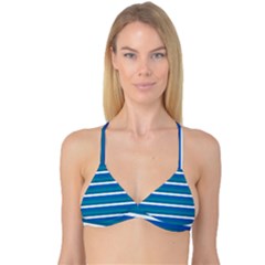 Stripey 3 Reversible Tri Bikini Top