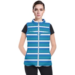 Stripey 3 Women s Puffer Vest by anthromahe