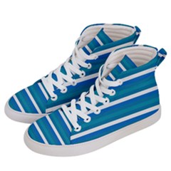 Stripey 3 Women s Hi-top Skate Sneakers by anthromahe