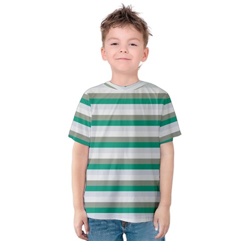 Stripey 4 Kids  Cotton Tee by anthromahe