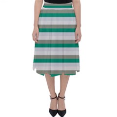 Stripey 4 Classic Midi Skirt by anthromahe