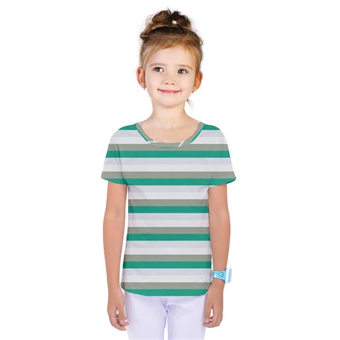 Stripey 4 Kids  One Piece Tee by anthromahe