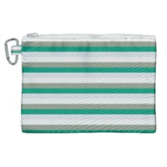 Stripey 4 Canvas Cosmetic Bag (xl) by anthromahe