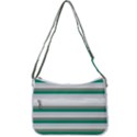 Stripey 4 Zip Up Shoulder Bag View3