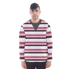 Stripey 5 Men s Hooded Windbreaker by anthromahe