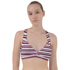 Stripey 5 Sweetheart Sports Bra by anthromahe