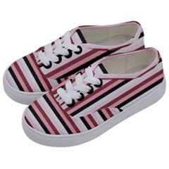 Stripey 5 Kids  Classic Low Top Sneakers by anthromahe