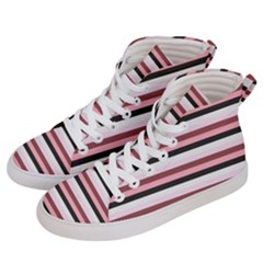 Stripey 5 Women s Hi-top Skate Sneakers by anthromahe