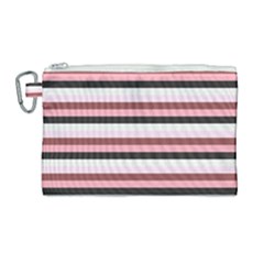 Stripey 5 Canvas Cosmetic Bag (large) by anthromahe