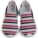 Stripey 5 Kids Lightweight Slip Ons View1